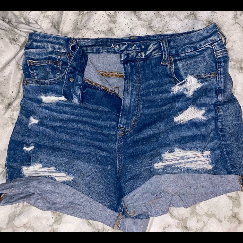 American Eagle Curvy Hi-Rise Shorts